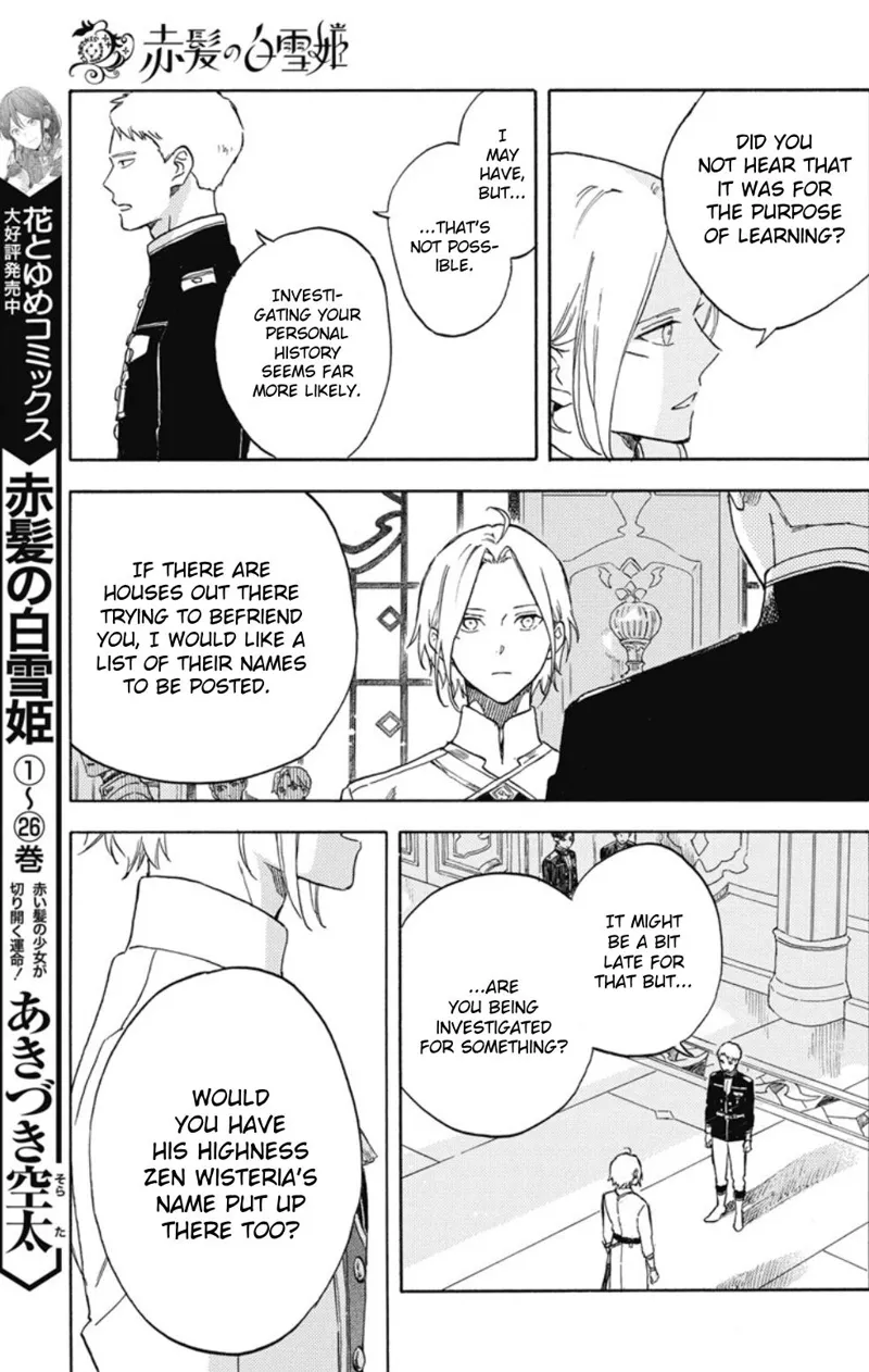 Akagami no Shirayuki-hime Chapter 138 - 4