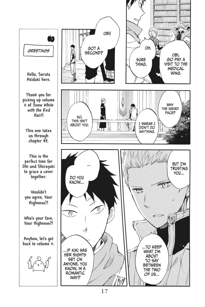 Akagami no Shirayuki-hime Chapter 45 - 17