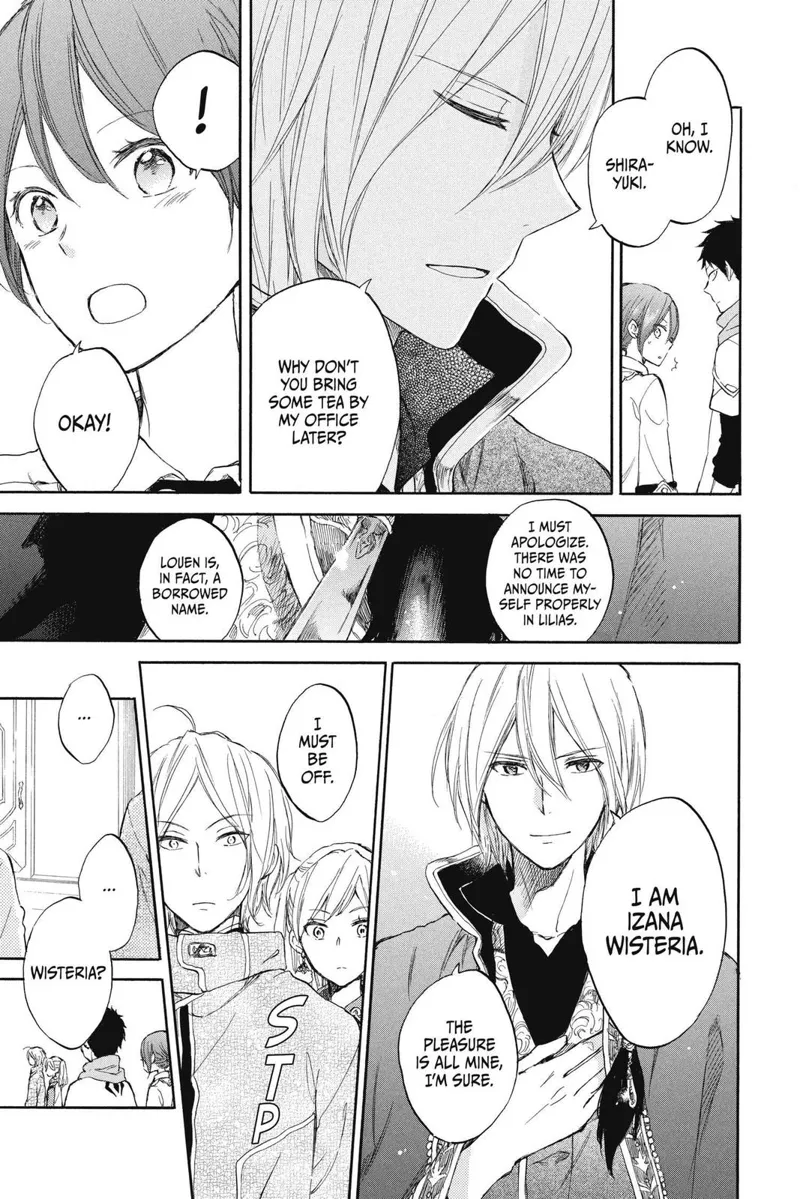 Akagami no Shirayuki-hime Chapter 45 - 33