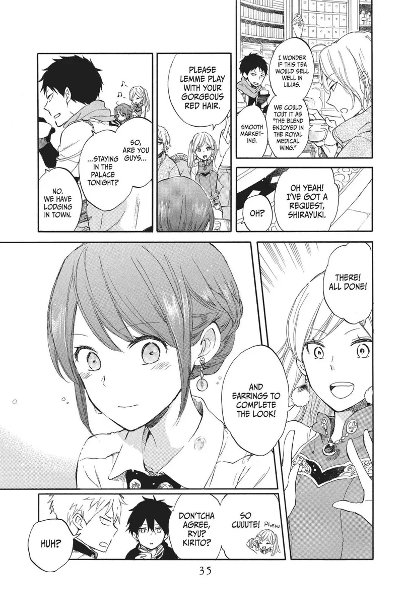 Akagami no Shirayuki-hime Chapter 45 - 35