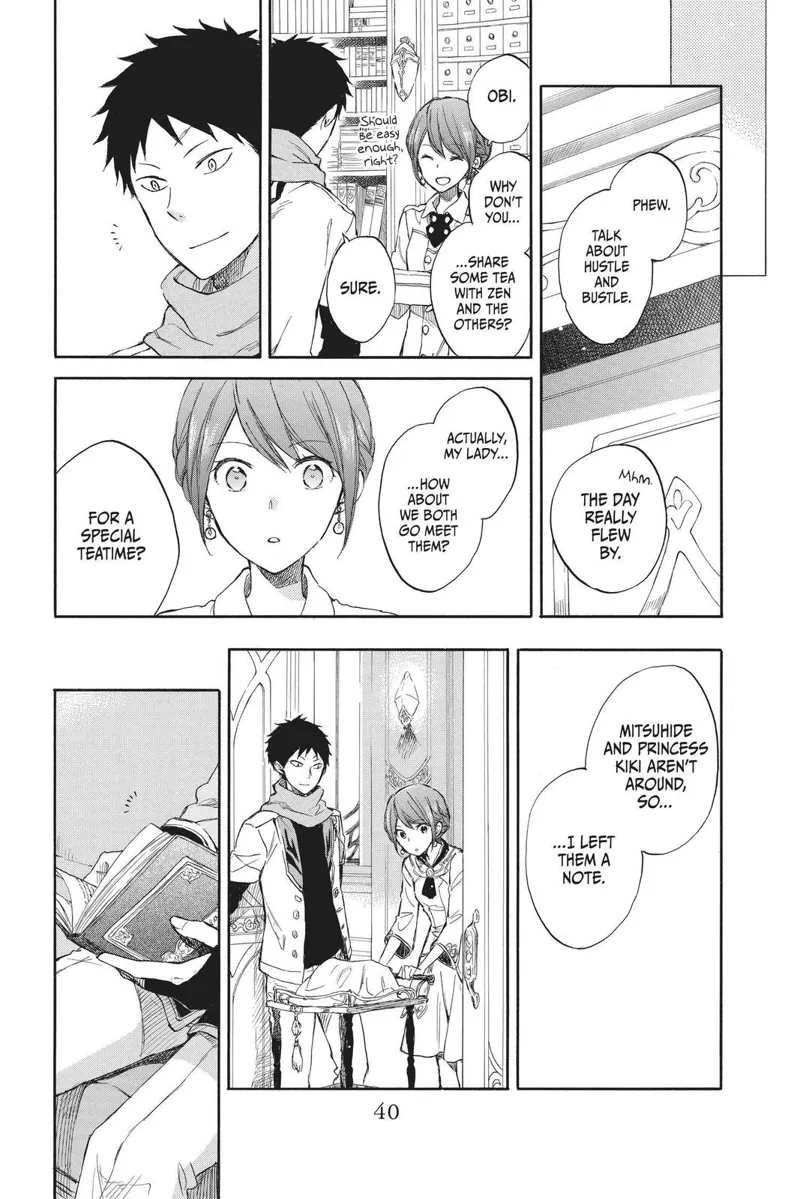 Akagami no Shirayuki-hime Chapter 45 - 40