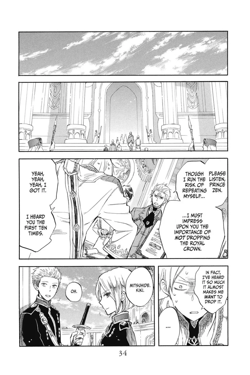 Akagami no Shirayuki-hime Chapter 50 - 34