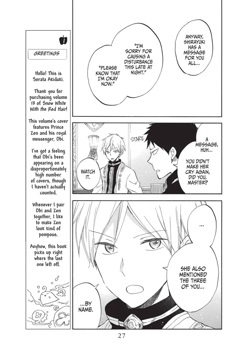 Akagami no Shirayuki-hime Chapter 56 - 28