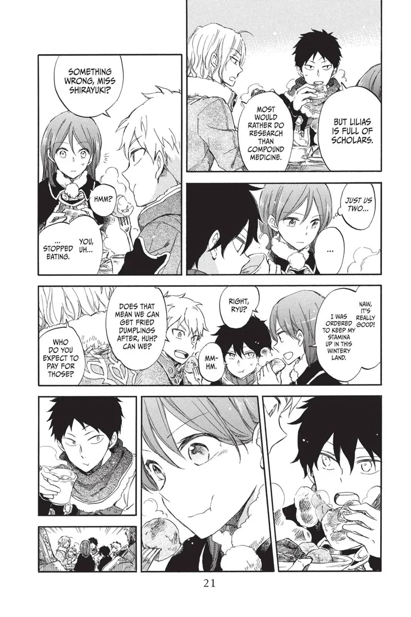 Akagami no Shirayuki-hime Chapter 61 - 21