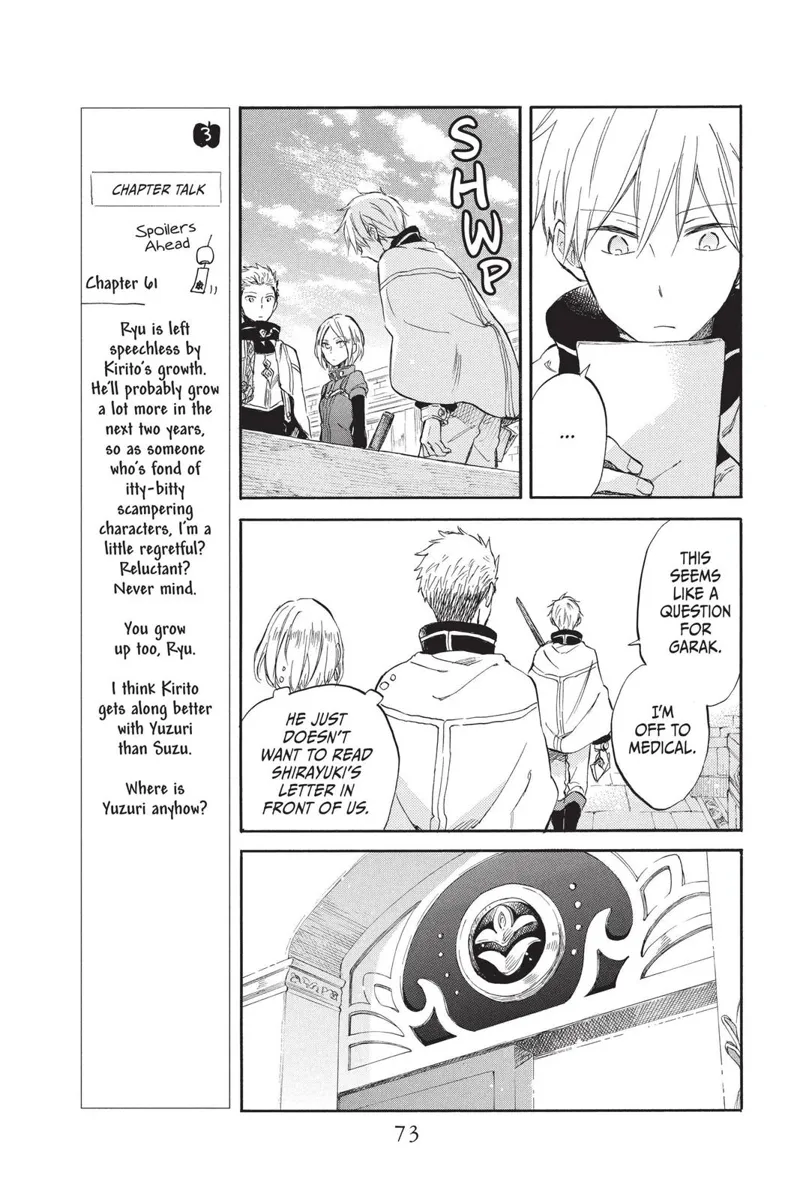 Akagami no Shirayuki-hime Chapter 63 - 9
