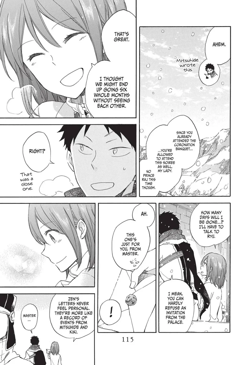 Akagami no Shirayuki-hime Chapter 64 - 21