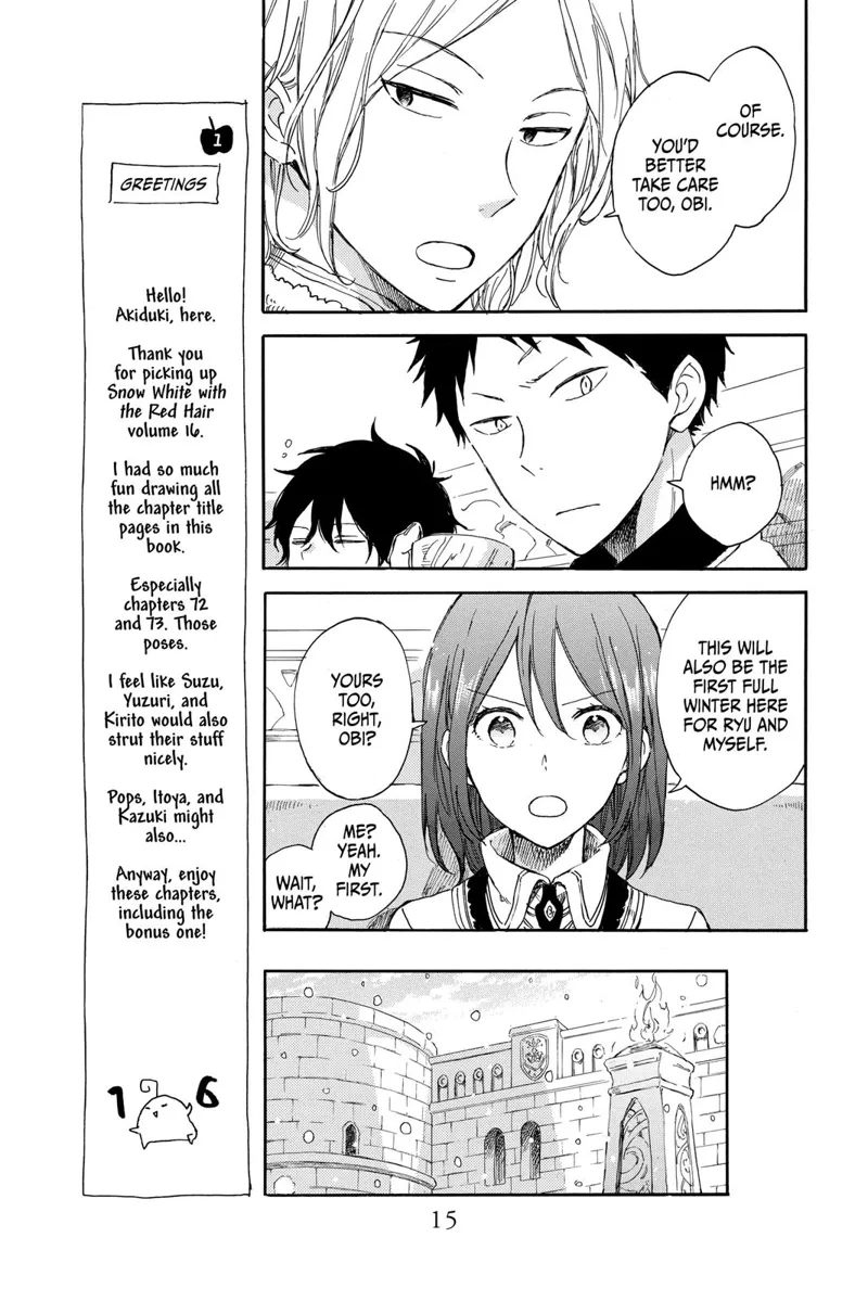 Akagami no Shirayuki-hime Chapter 72 - 14