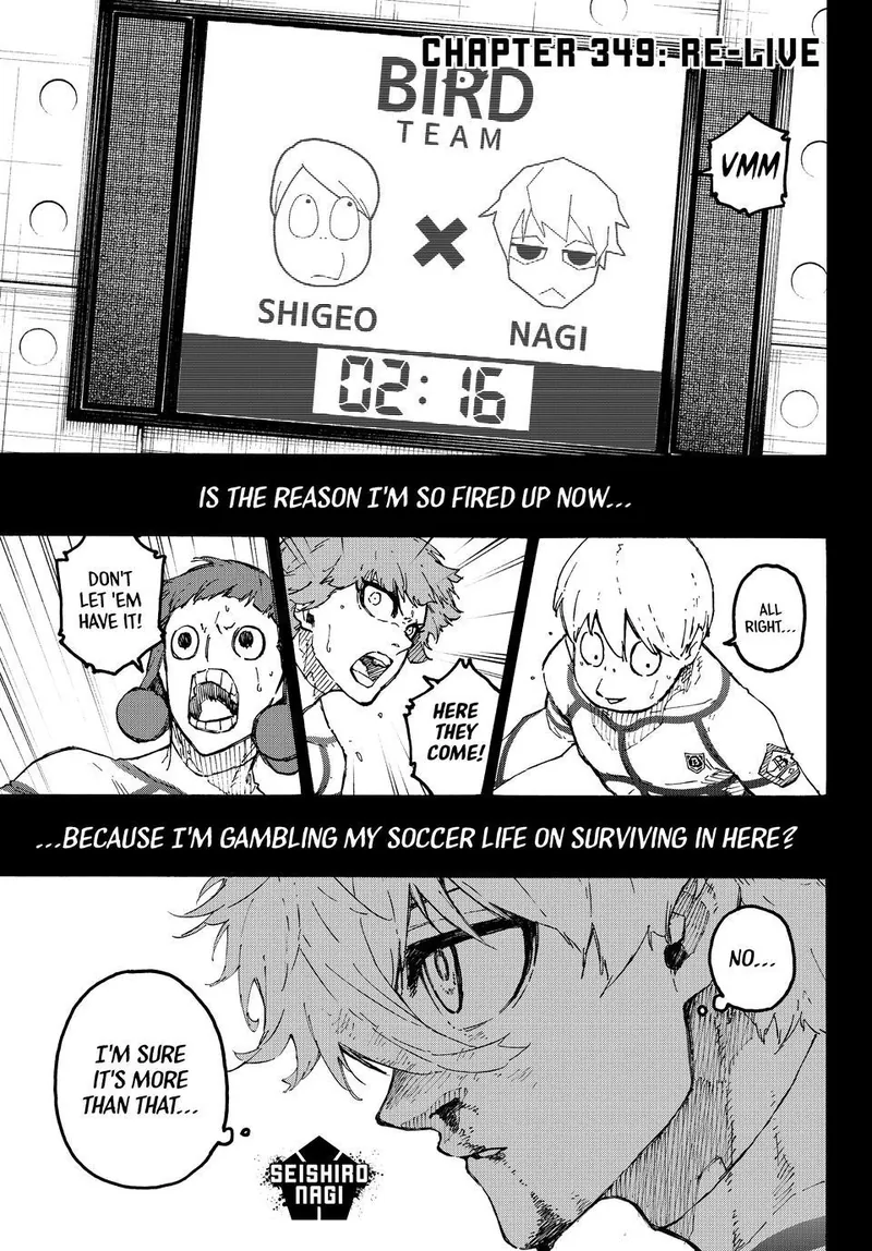 Blue Lock Chapter 349 - 1