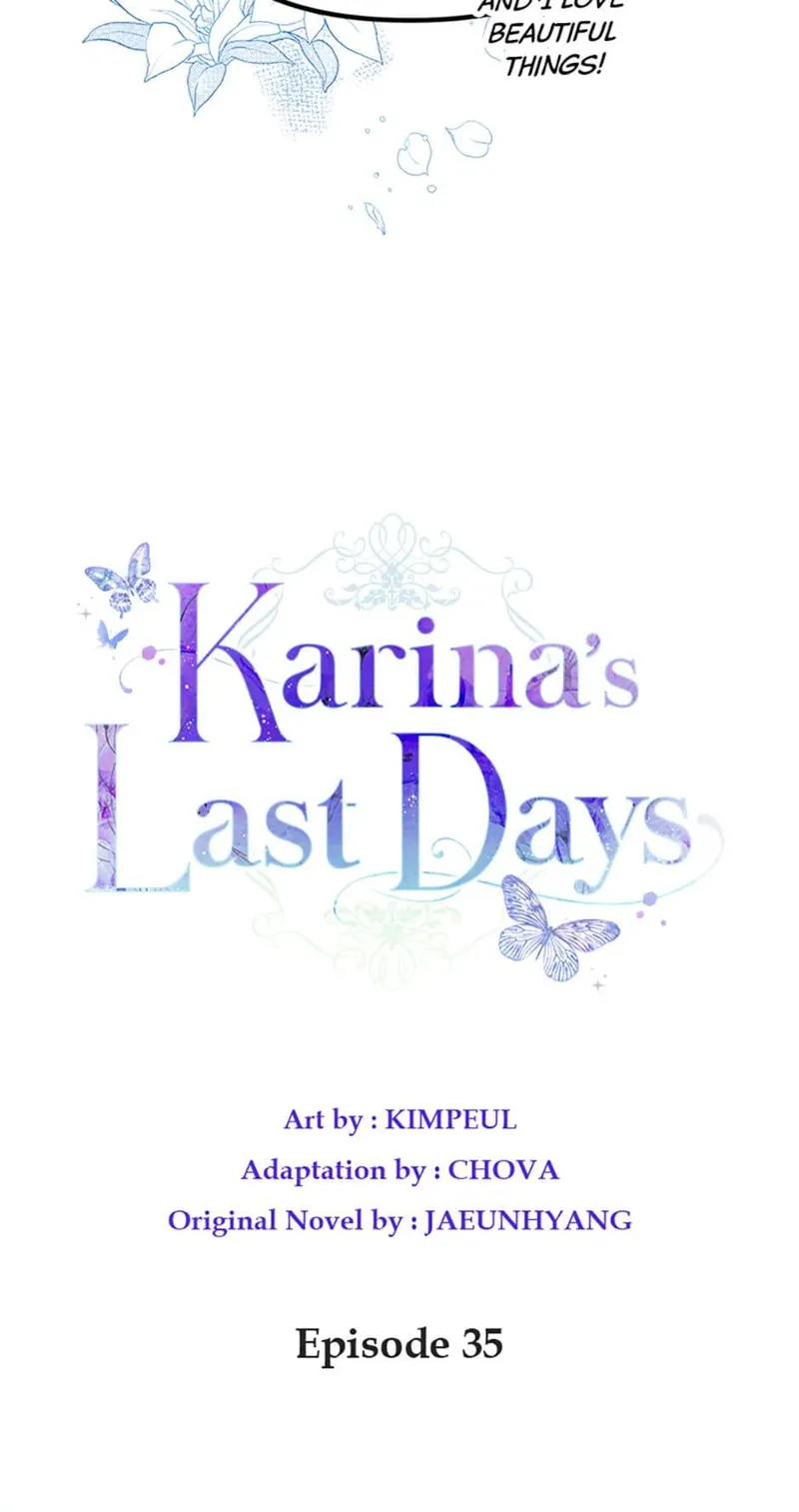 Karina's Last Days Chapter 35 - 55