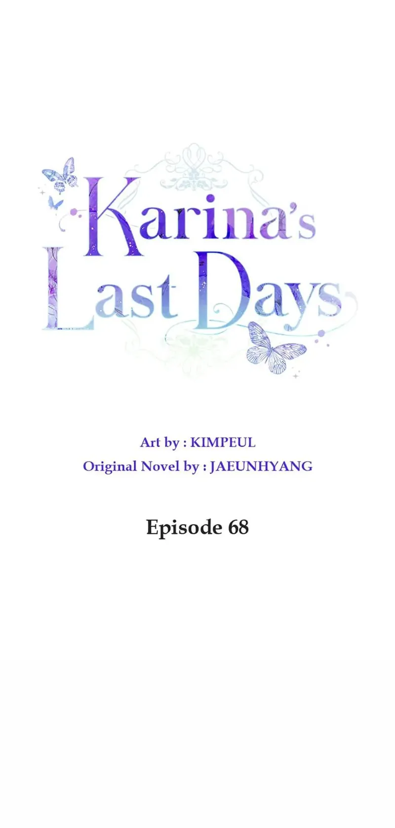 Karina's Last Days Chapter 68 - 1