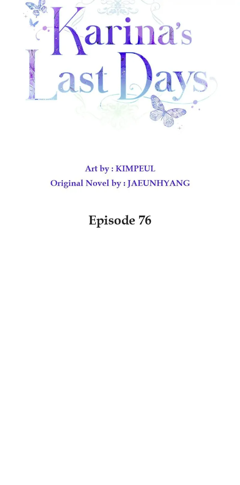 Karina's Last Days Chapter 76 - 41