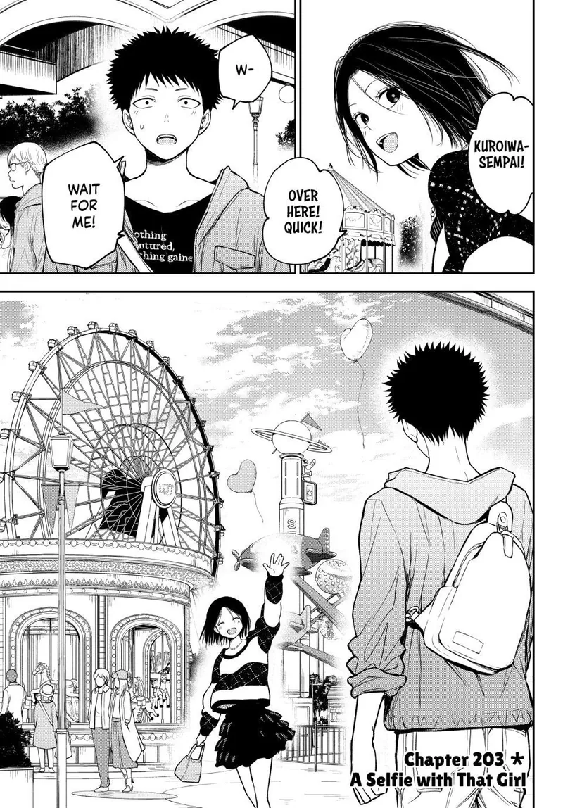 Medaka Kuroiwa is Impervious to My Charms Chapter 203 - 1