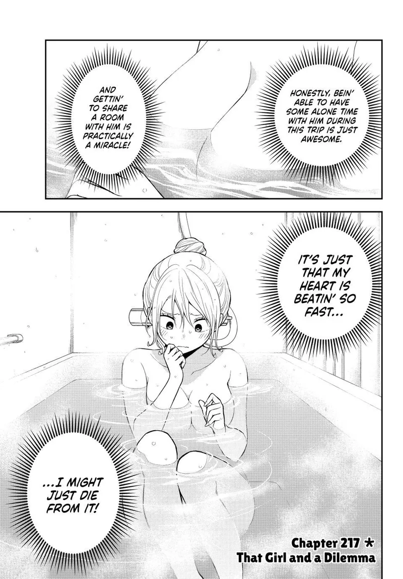 Medaka Kuroiwa is Impervious to My Charms Chapter 217 - 1