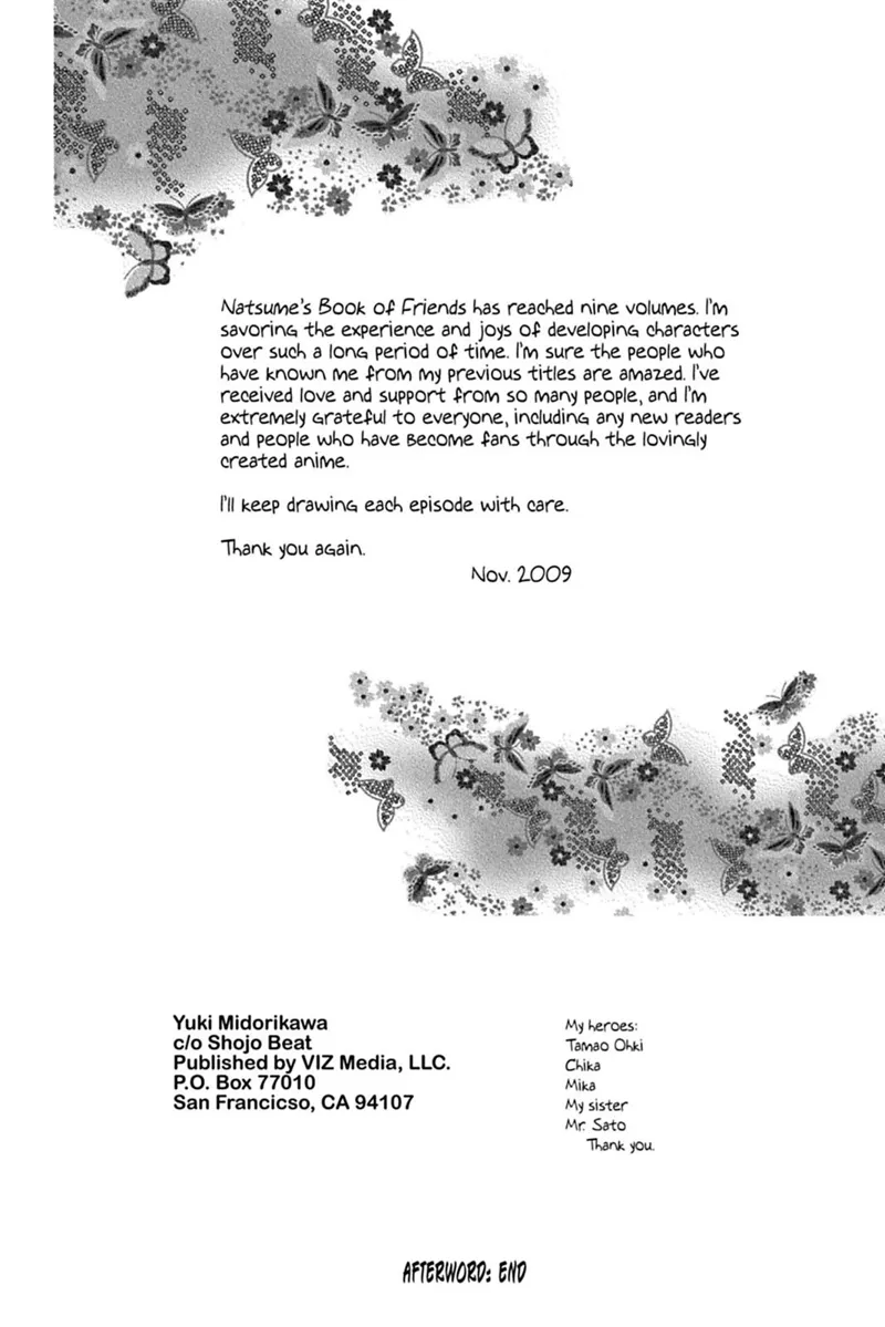 Natsume Yuujinchou Chapter 36.5 - 22