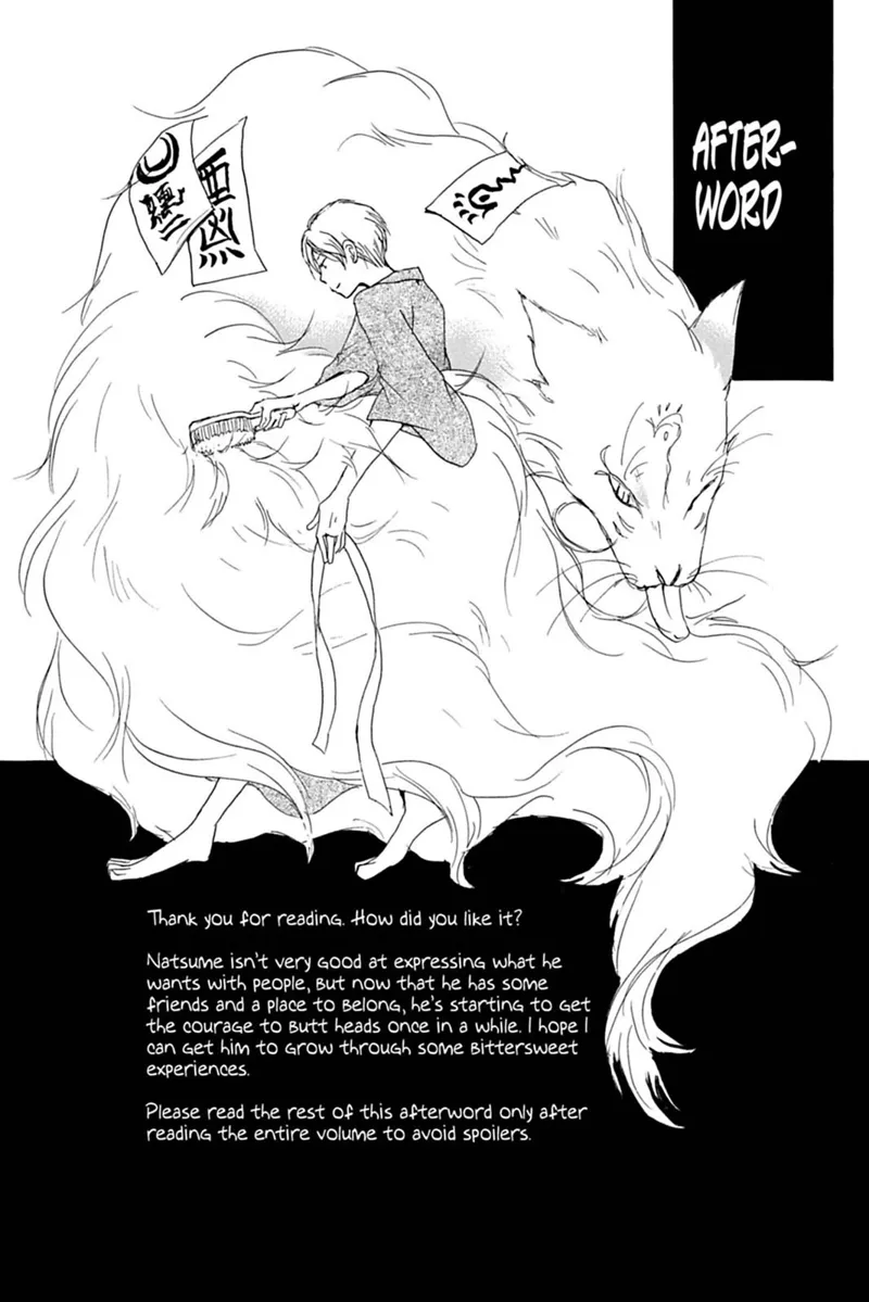 Natsume Yuujinchou Chapter 41 - 42