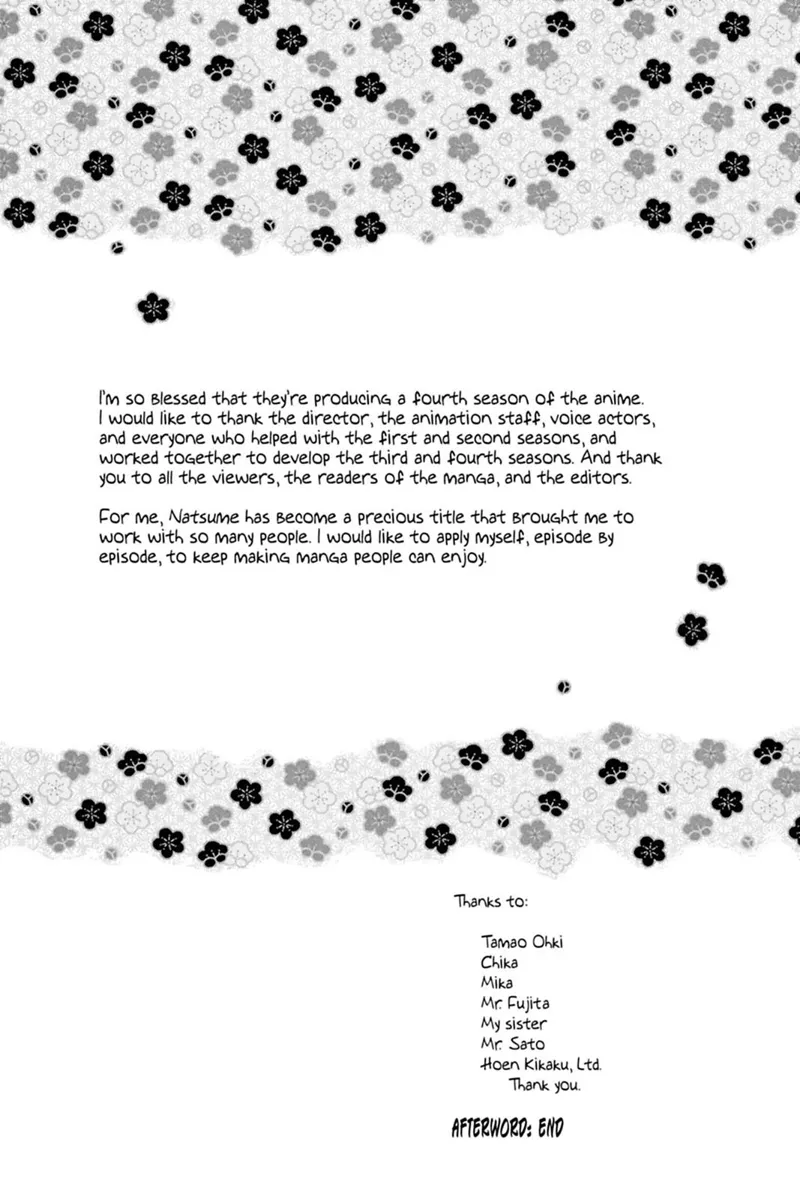 Natsume Yuujinchou Chapter 54.6 - 44