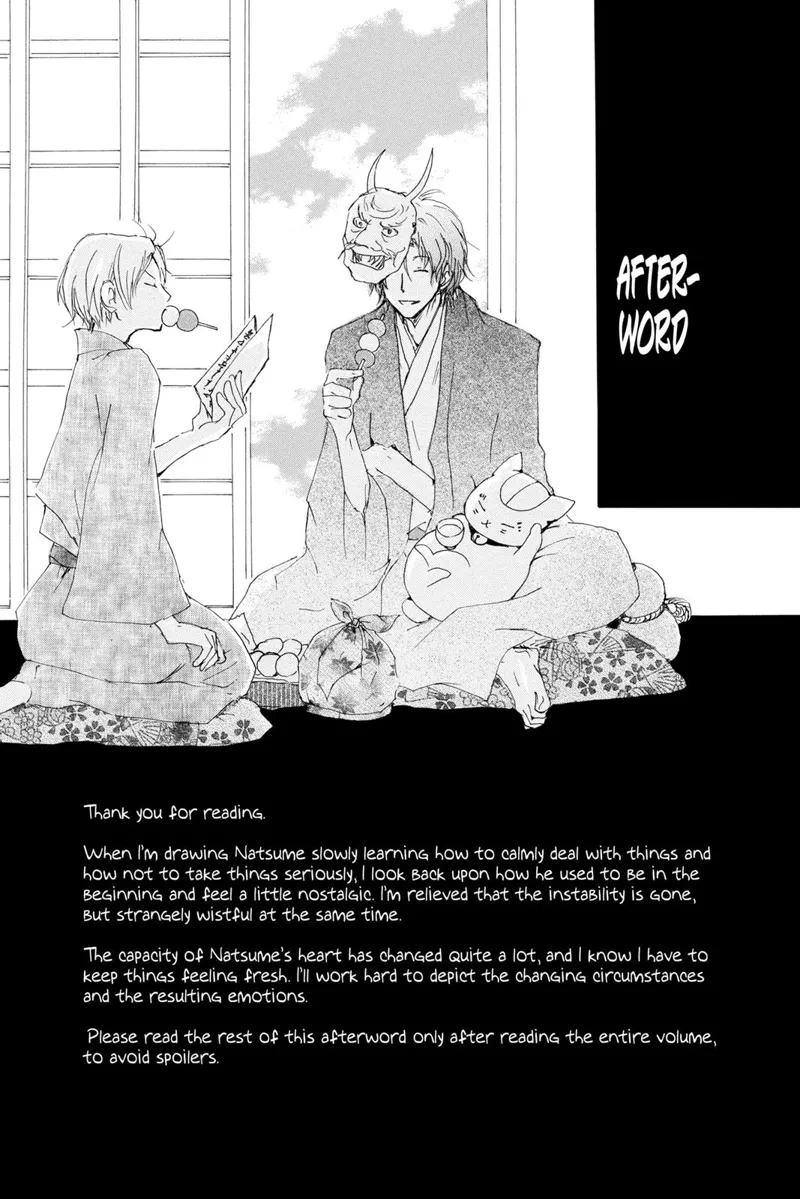 Natsume Yuujinchou Chapter 71.6 - 41