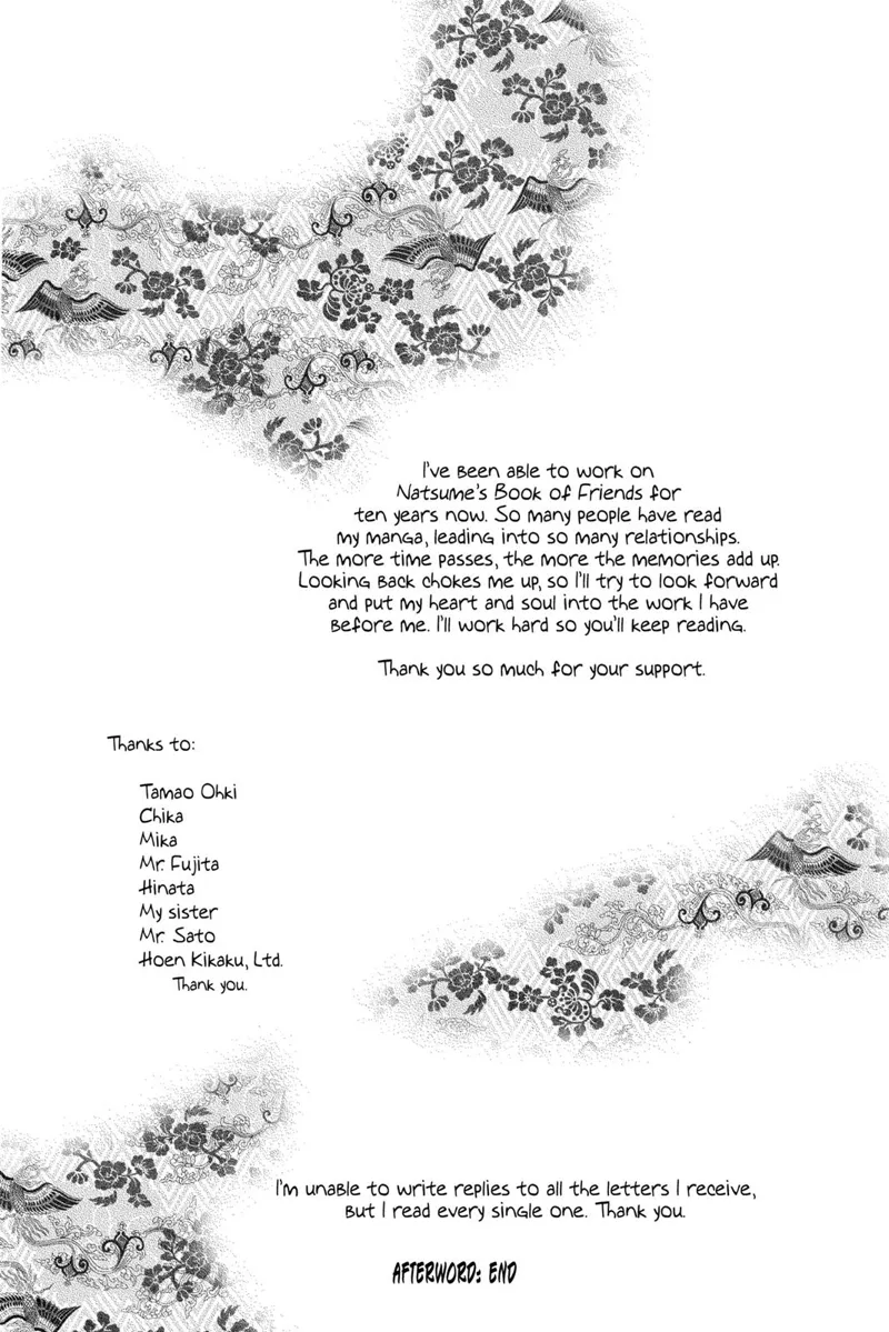 Natsume Yuujinchou Chapter 71.6 - 44