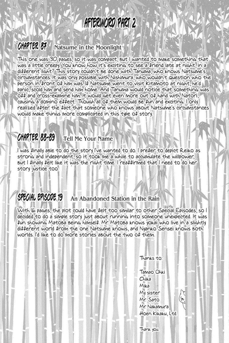 Natsume Yuujinchou Chapter 88 - 2