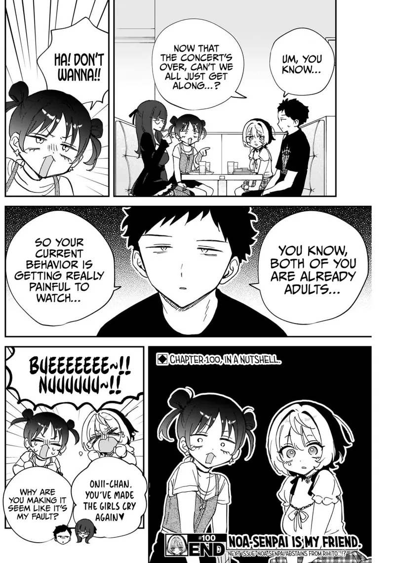 Noa-senpai wa Tomodachi Chapter 100 - 19