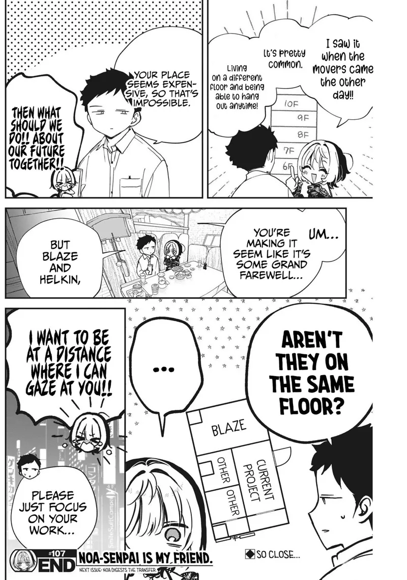 Noa-senpai wa Tomodachi Chapter 107 - 18