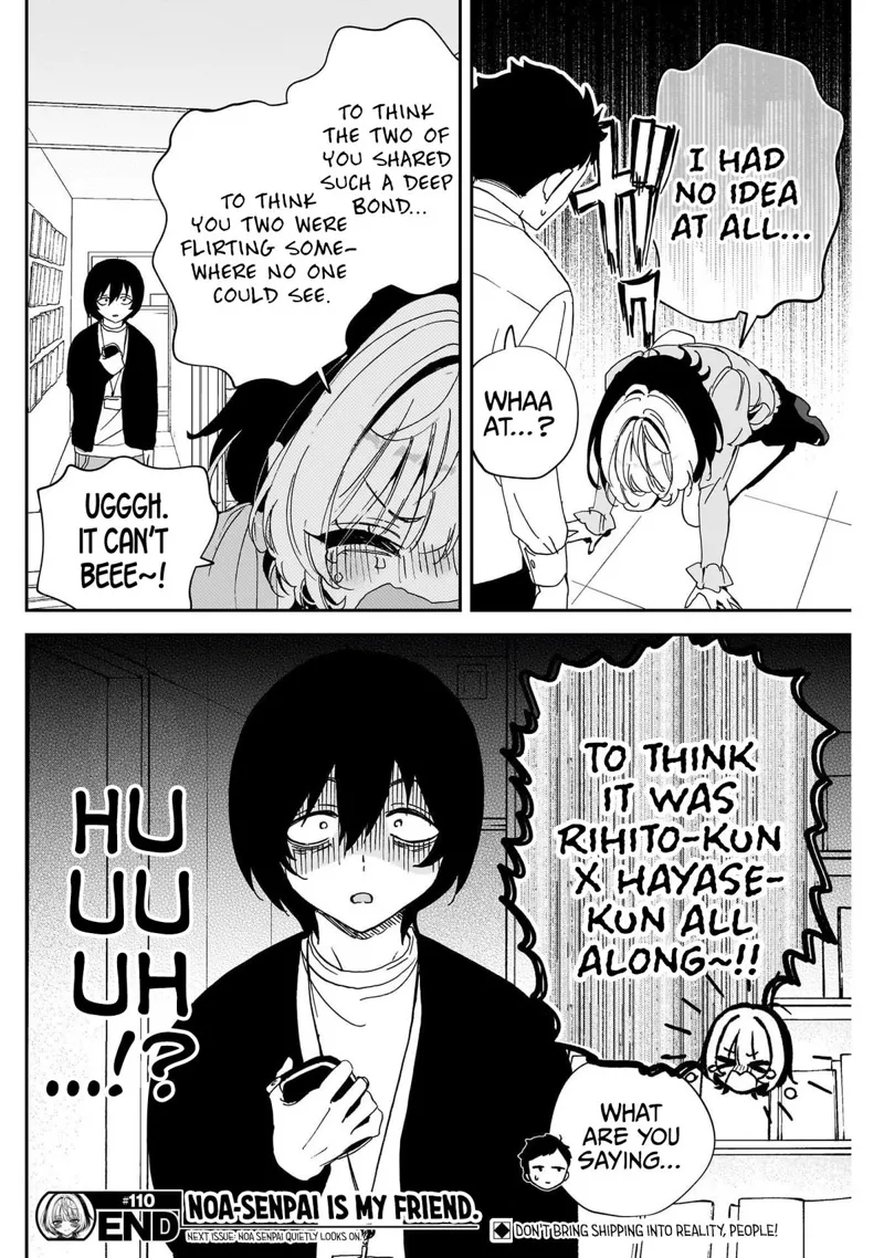 Noa-senpai wa Tomodachi Chapter 110 - 18