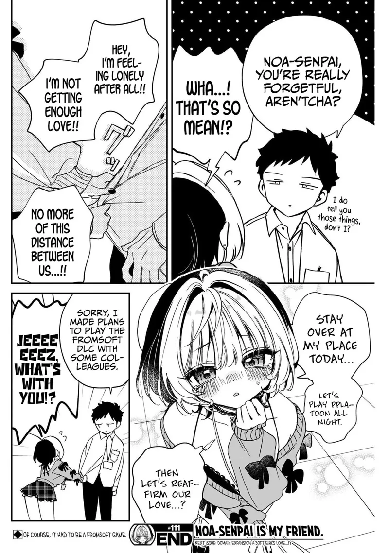 Noa-senpai wa Tomodachi Chapter 111 - 18