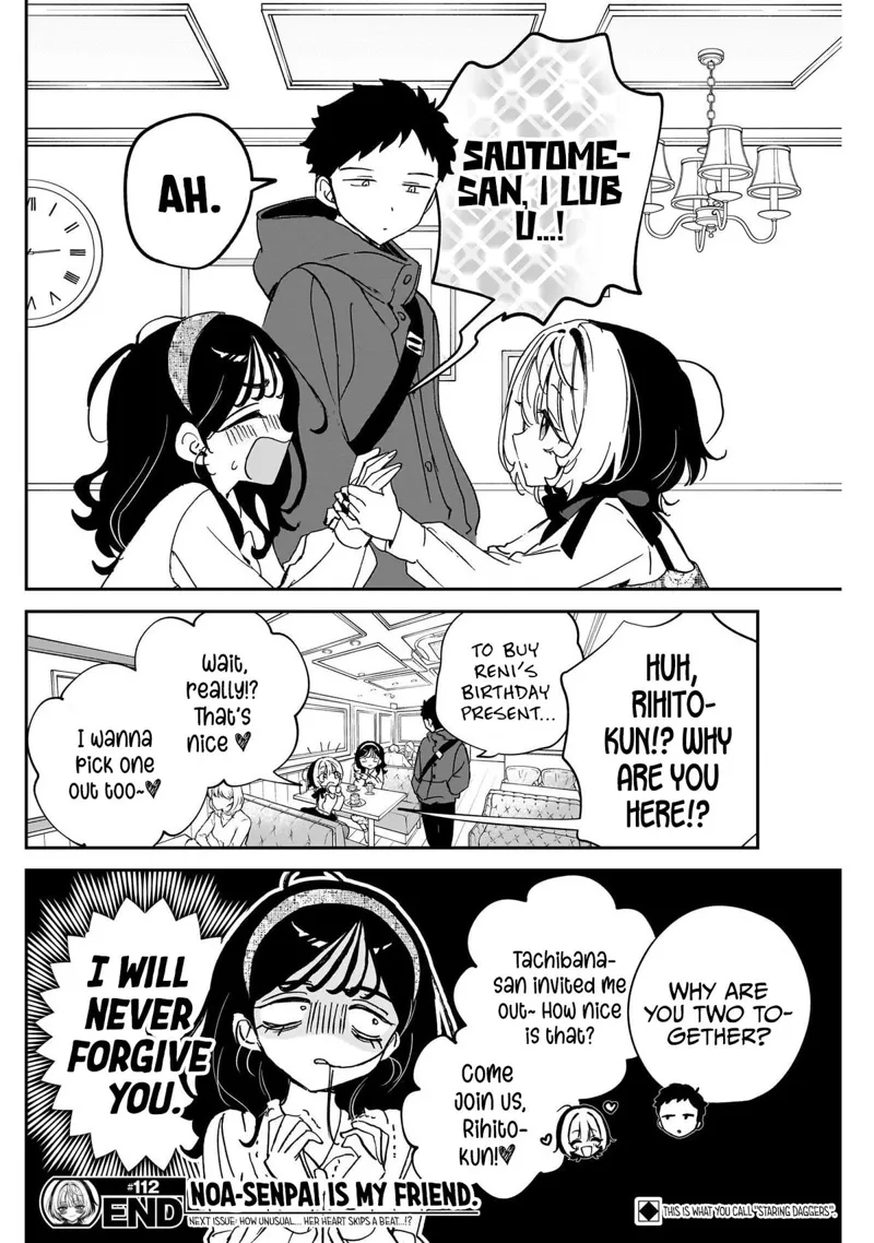 Noa-senpai wa Tomodachi Chapter 112 - 18