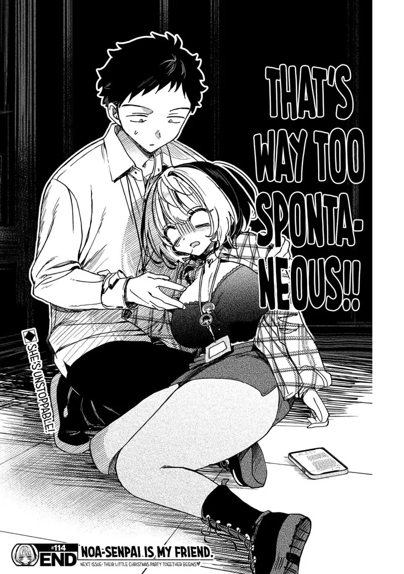 Noa-senpai wa Tomodachi Chapter 114 - 18