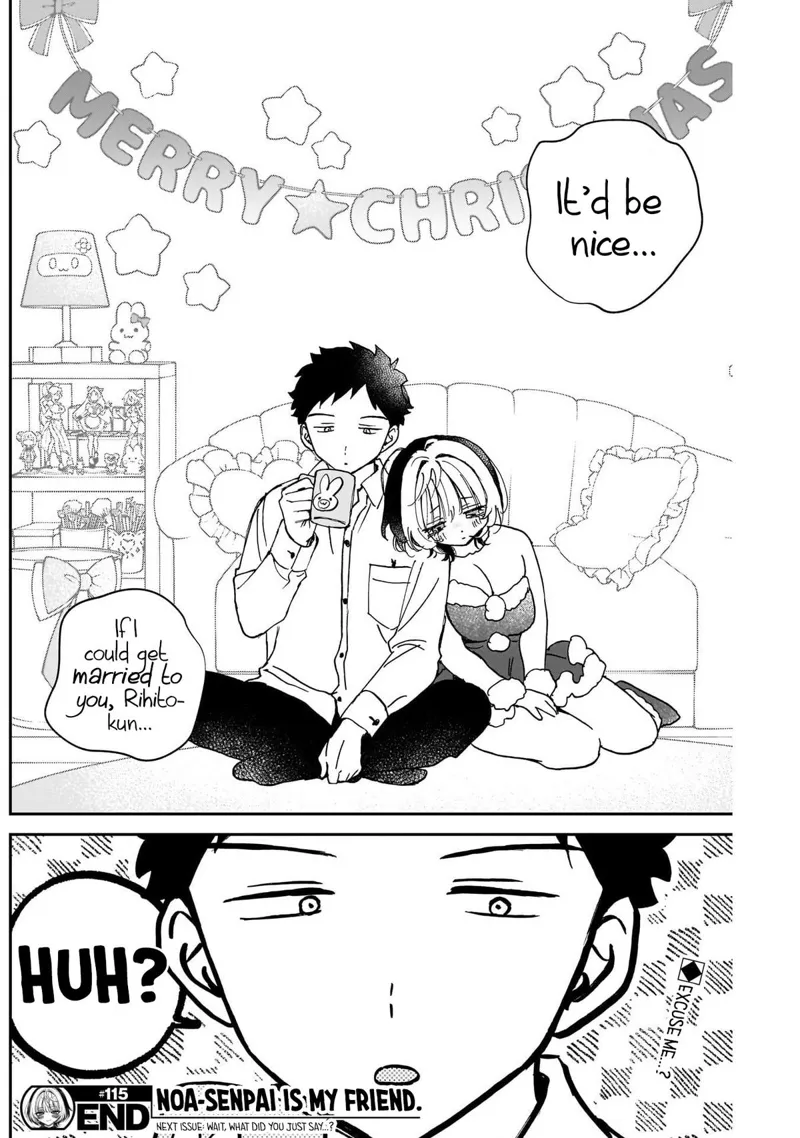 Noa-senpai wa Tomodachi Chapter 115 - 18