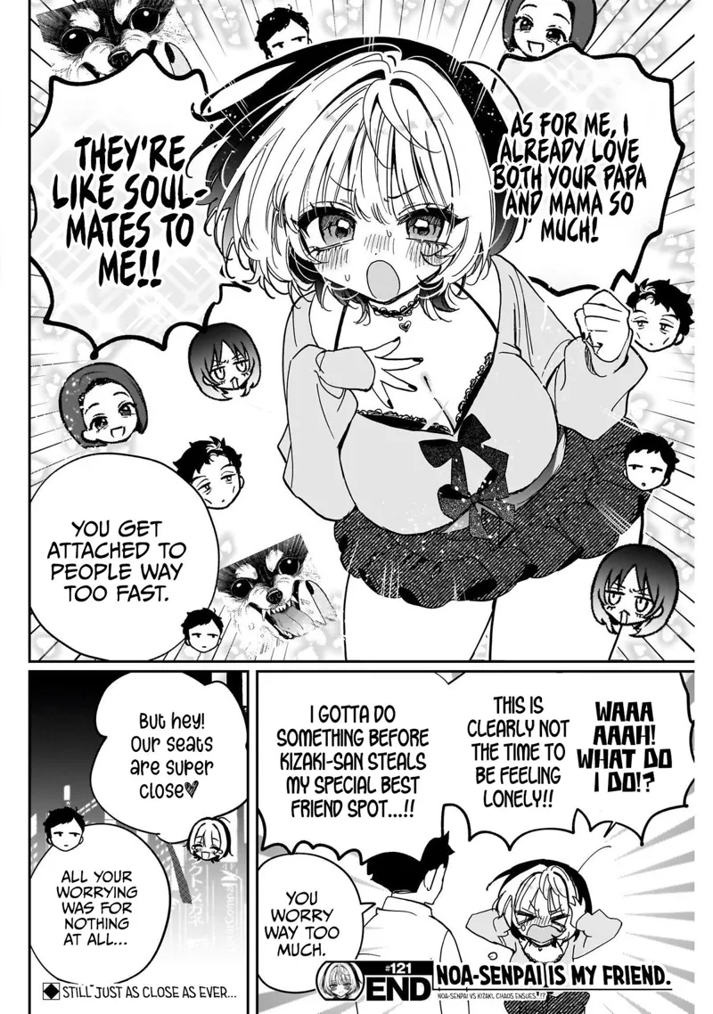 Noa-senpai wa Tomodachi Chapter 121 - 18