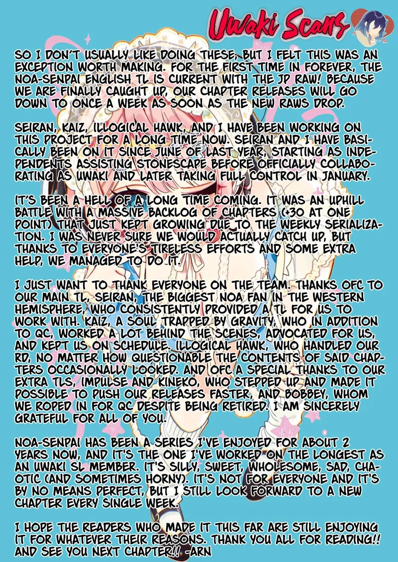 Noa-senpai wa Tomodachi Chapter 122 - 20