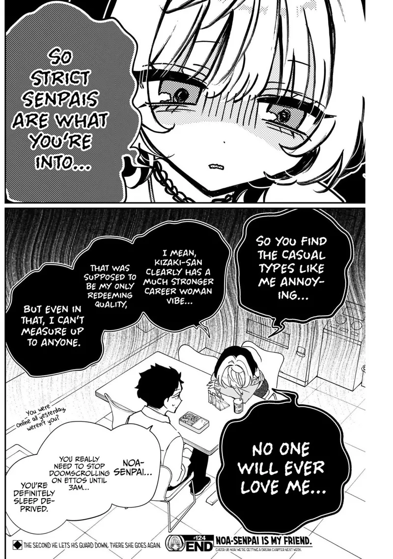 Noa-senpai wa Tomodachi Chapter 124 - 18