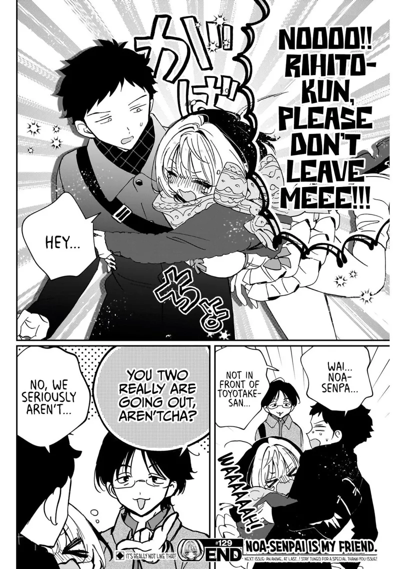 Noa-senpai wa Tomodachi Chapter 129 - 18