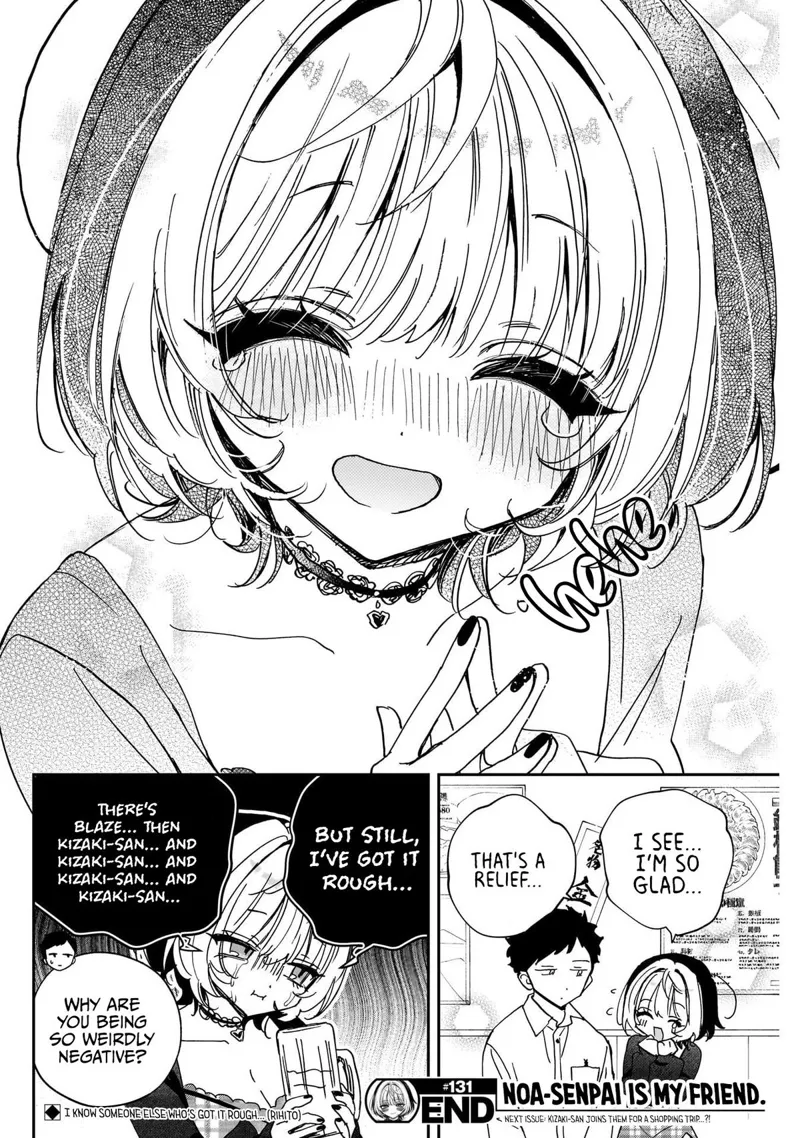Noa-senpai wa Tomodachi Chapter 131 - 18