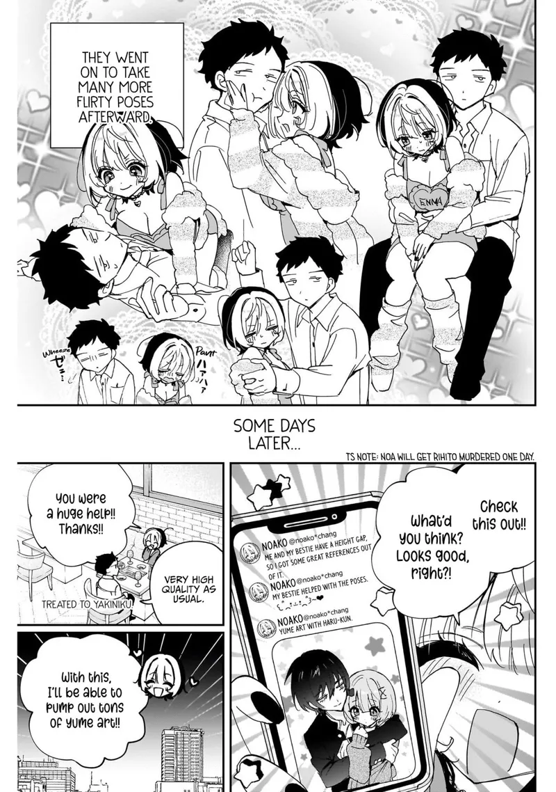 Noa-senpai wa Tomodachi Chapter 133 - 17