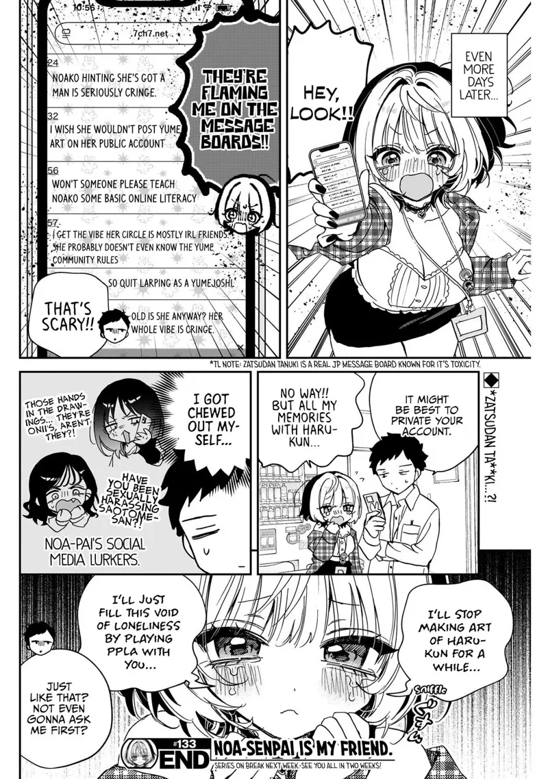 Noa-senpai wa Tomodachi Chapter 133 - 18