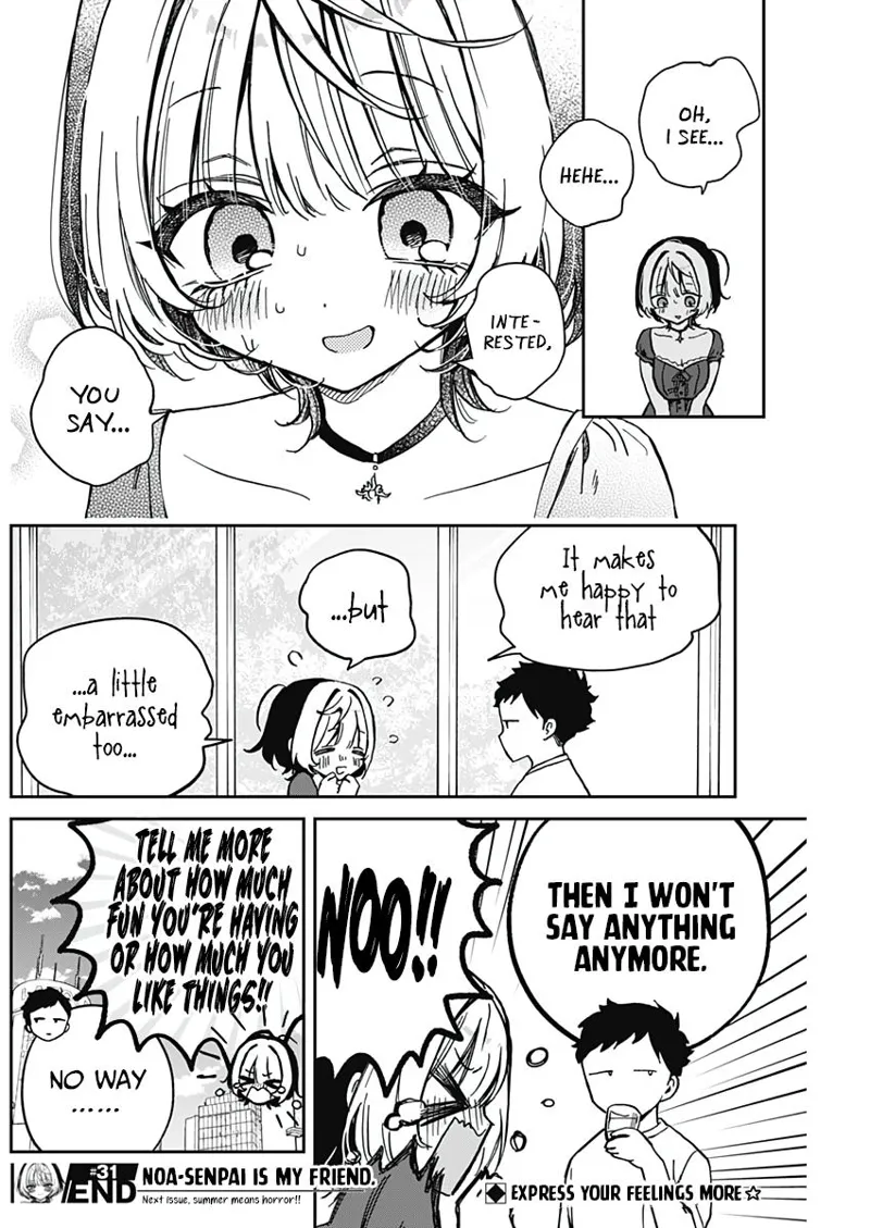 Noa-senpai wa Tomodachi Chapter 31 - 19