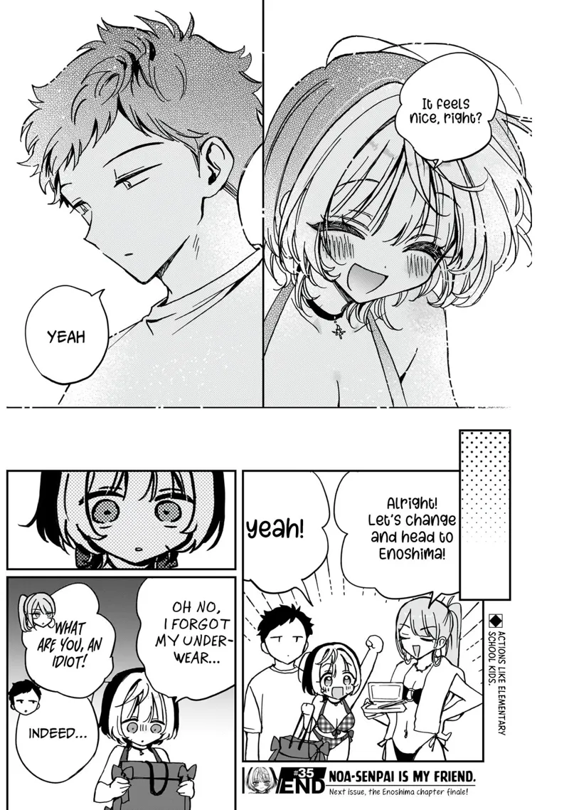 Noa-senpai wa Tomodachi Chapter 35 - 19