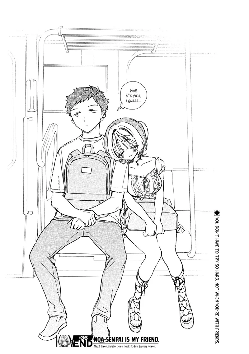 Noa-senpai wa Tomodachi Chapter 36 - 19