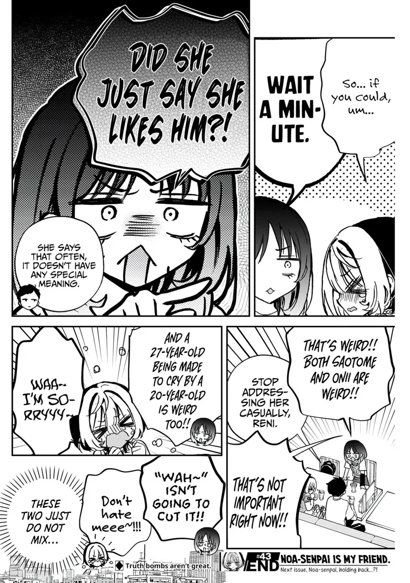 Noa-senpai wa Tomodachi Chapter 43 - 19