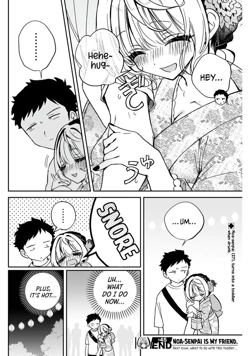 Noa-senpai wa Tomodachi Chapter 45 - 19