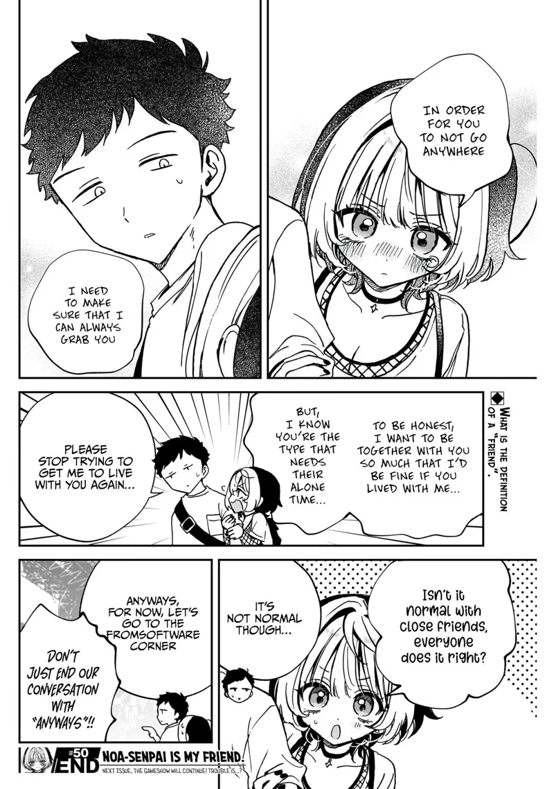 Noa-senpai wa Tomodachi Chapter 50 - 19