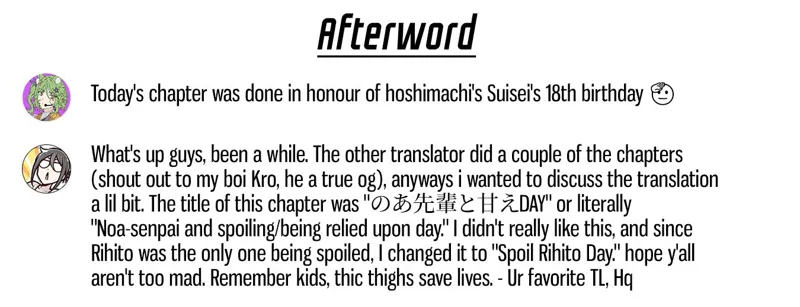 Noa-senpai wa Tomodachi Chapter 54 - 21