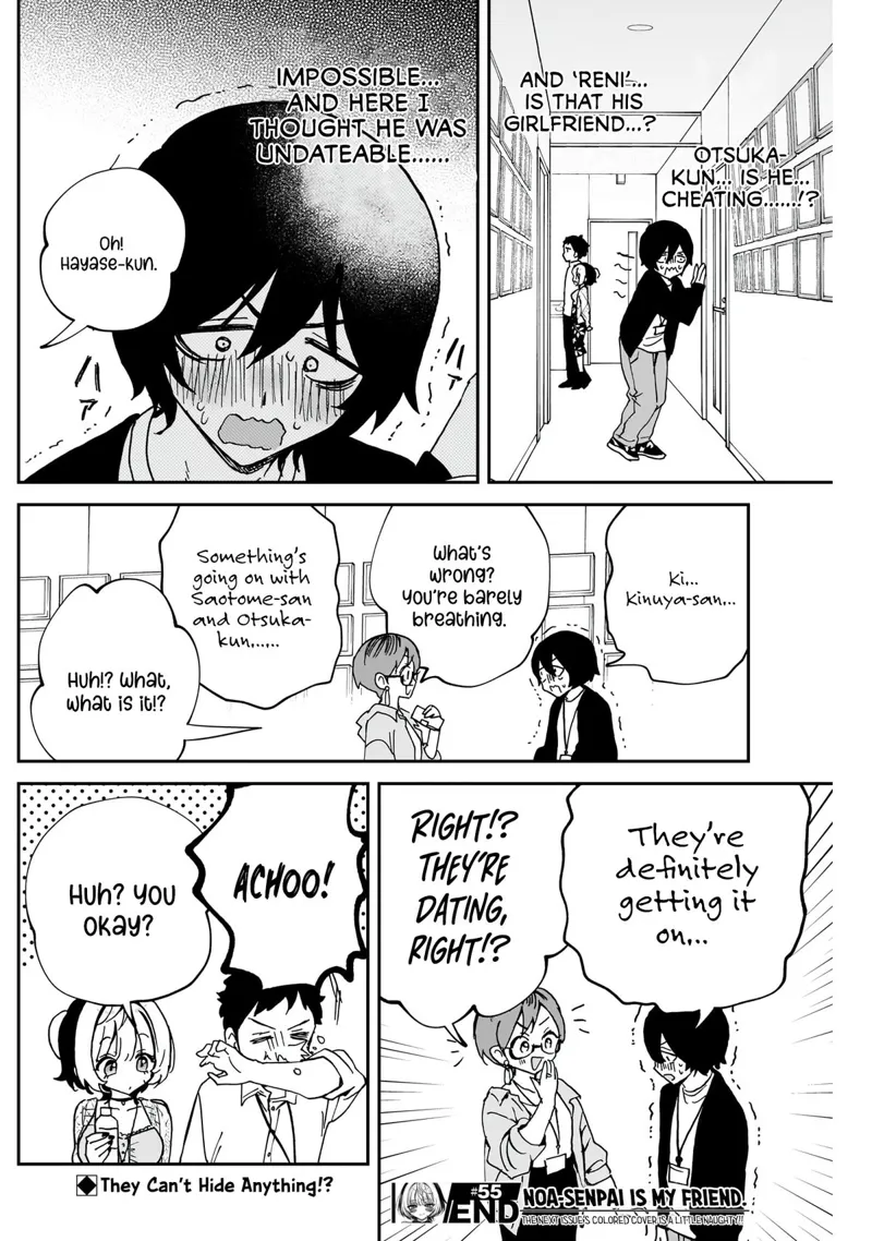 Noa-senpai wa Tomodachi Chapter 55 - 19