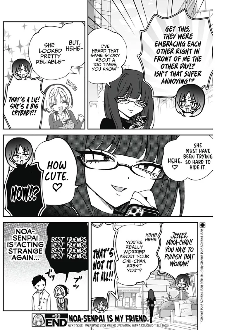 Noa-senpai wa Tomodachi Chapter 69 - 19