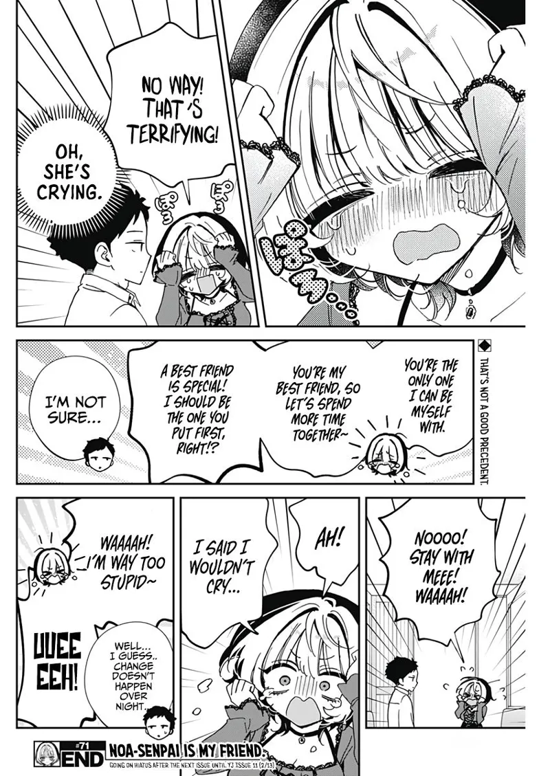 Noa-senpai wa Tomodachi Chapter 71 - 19