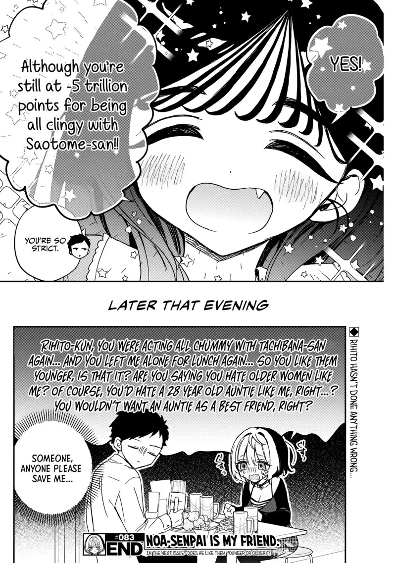 Noa-senpai wa Tomodachi Chapter 83 - 19