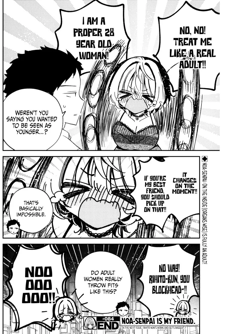 Noa-senpai wa Tomodachi Chapter 84 - 19
