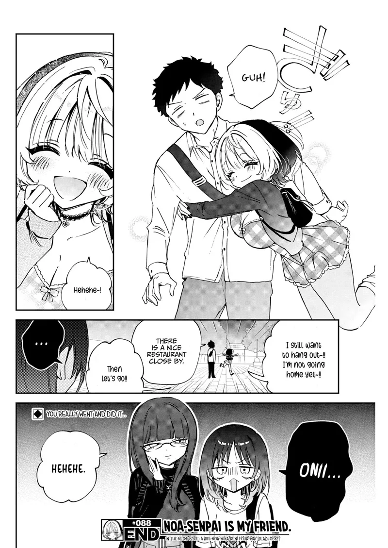 Noa-senpai wa Tomodachi Chapter 88 - 19